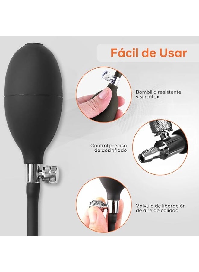 Professional Manual Blood Pressure Monitor Kit - High-Precision Aneroid Sphygmomanometer with Stethoscope - Durable & Portable Home Health Kit for Accurate Daily Use - Image 5