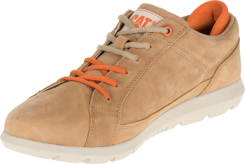كاتربلر Leather Lace-Up Sneakers