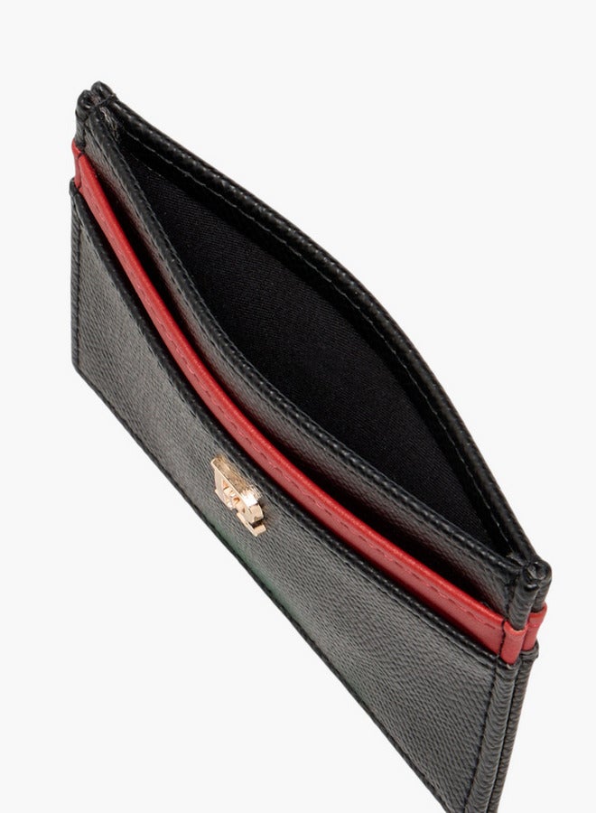 Flora Bella By Shoexpress Solid Card Holder with Open Top - Image 4