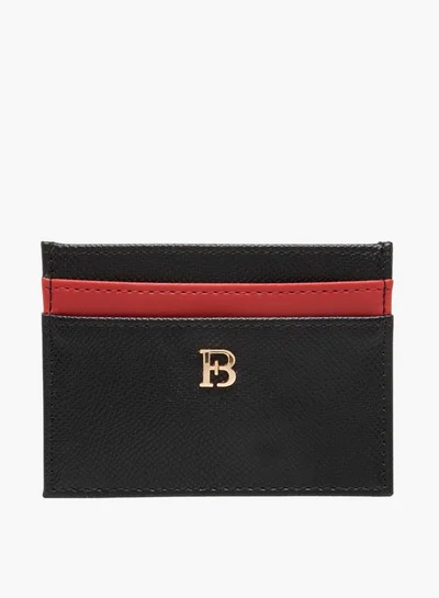 Flora Bella By Shoexpress Solid Card Holder with Open Top