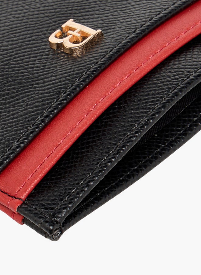 Flora Bella By Shoexpress Solid Card Holder with Open Top - Image 3