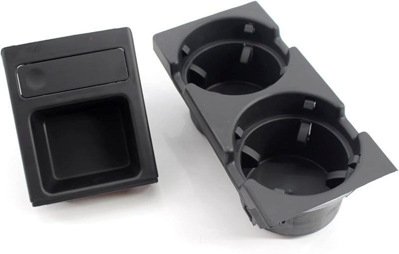 Wivplex Console Drink Cup Holder with Coin Holder for BMW E46 - Image 1