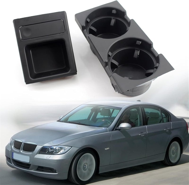 Wivplex Console Drink Cup Holder with Coin Holder for BMW E46 - Image 5