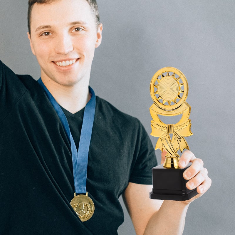 Basketball Trophy for Student Achievements, Durable Plastic Design, Honors Excellence - Image 4