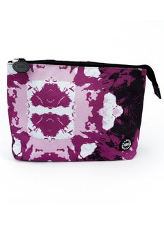 Burgendy Tie Dye Pouches