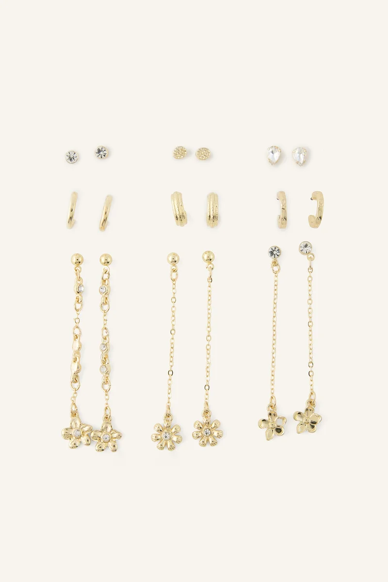 Woman 9 Piece Earrings
