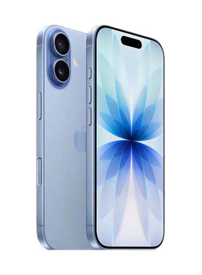 ابل  آيفون 17 256 جيجابايت أزرق ضبابي 5G (شريحة نانو + eSIM) مع فيس تايم - النسخة الدولية - Image 2