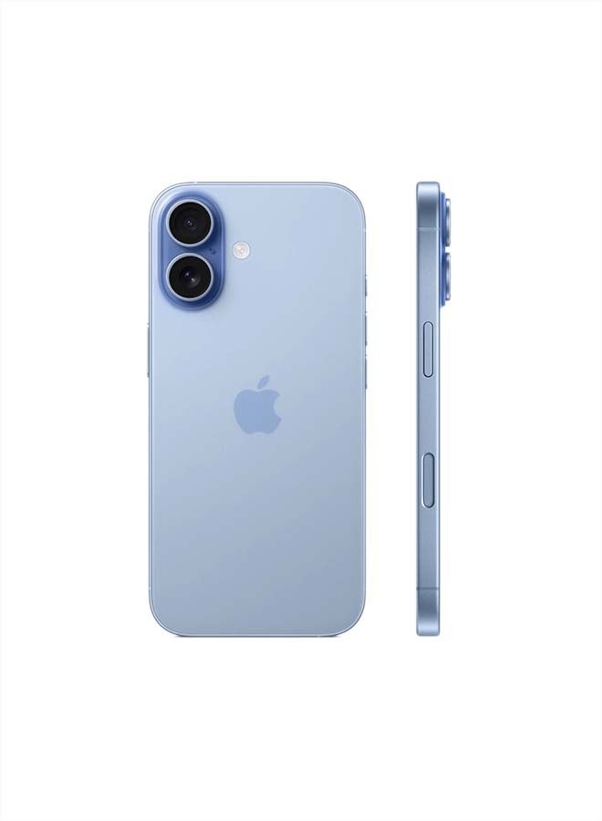 ابل  آيفون 17 256 جيجابايت أزرق ضبابي 5G (شريحة نانو + eSIM) مع فيس تايم - النسخة الدولية - Image 3