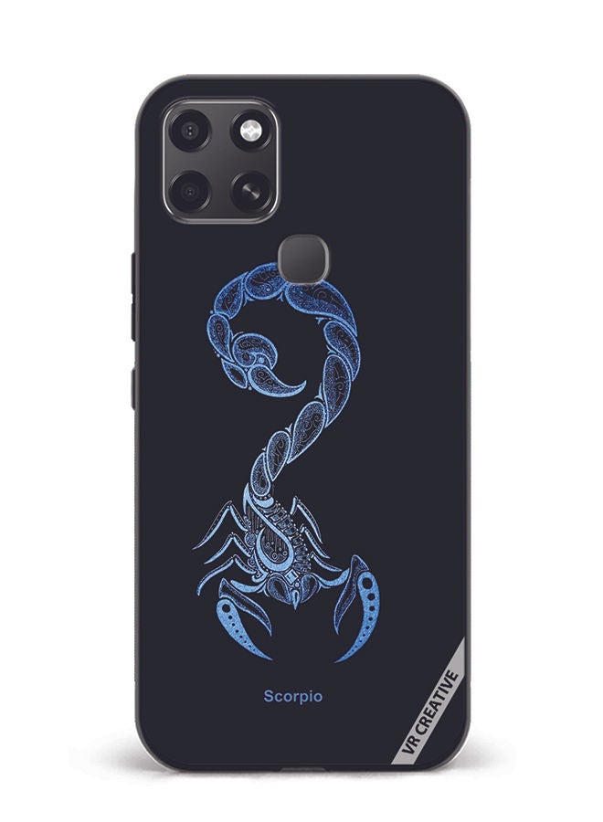 VR CREATIVE Protective Case Cover For Infinix Smart 6 Scorpio Design Multicolour - Image 1