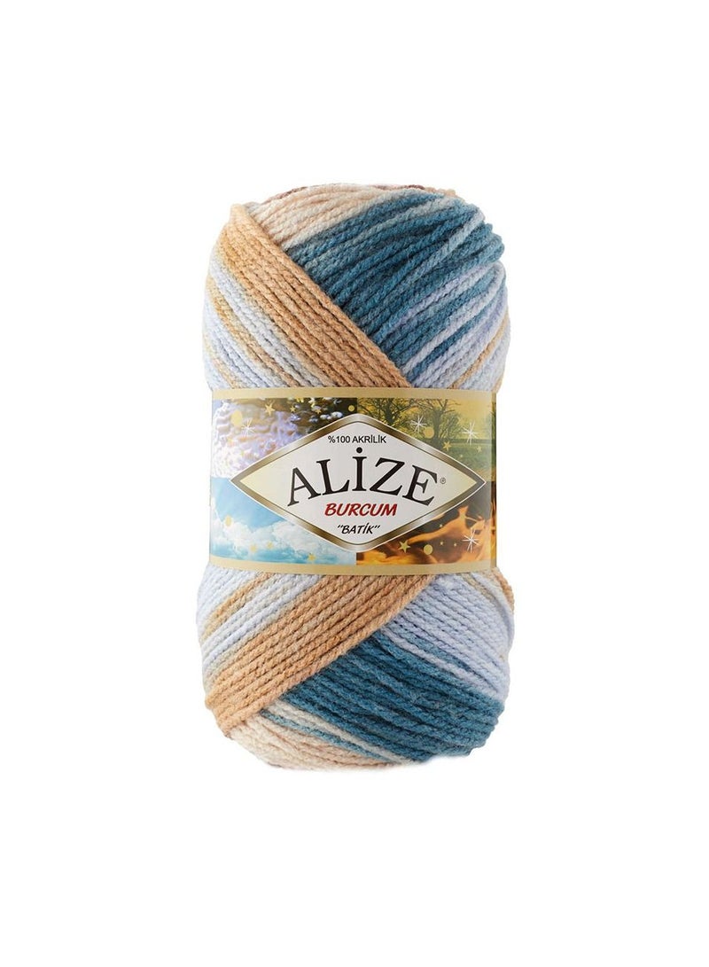 ALIZE Burcum Batik Acrylic Yarn 7648