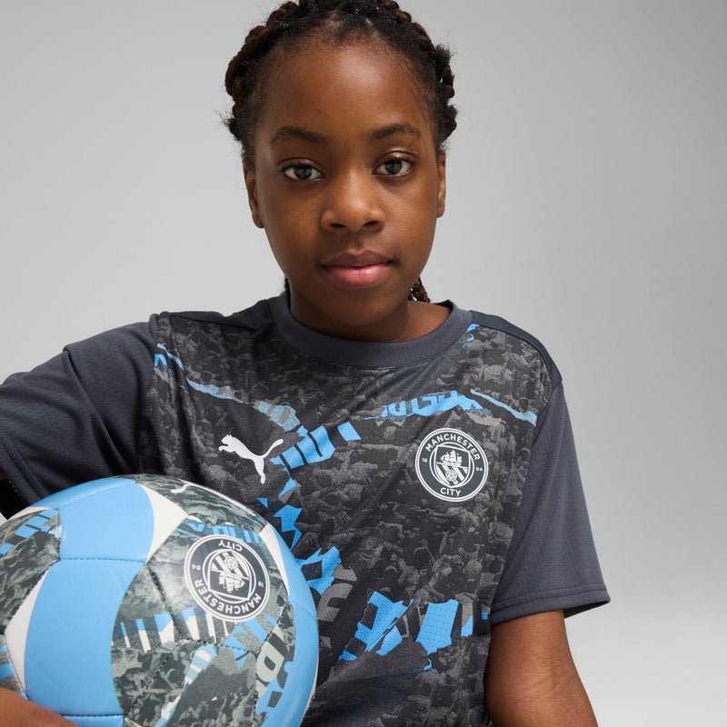 PUMA Manchester City Pre-match Jersey Youth - Image 2