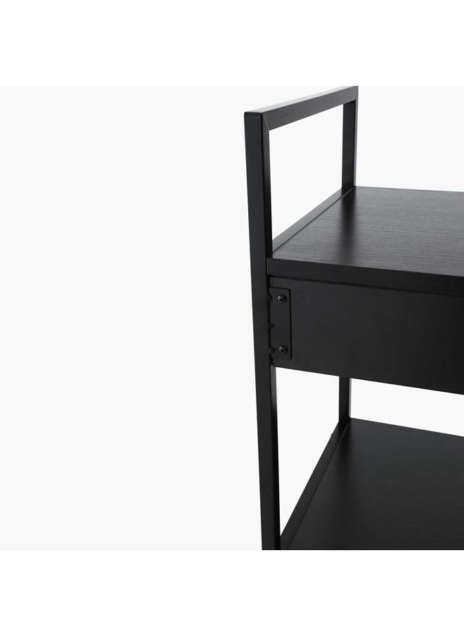 Home Box - Monty 3-Tier Multipurpose Shelving Unit 32x95x60 cm - Image 1
