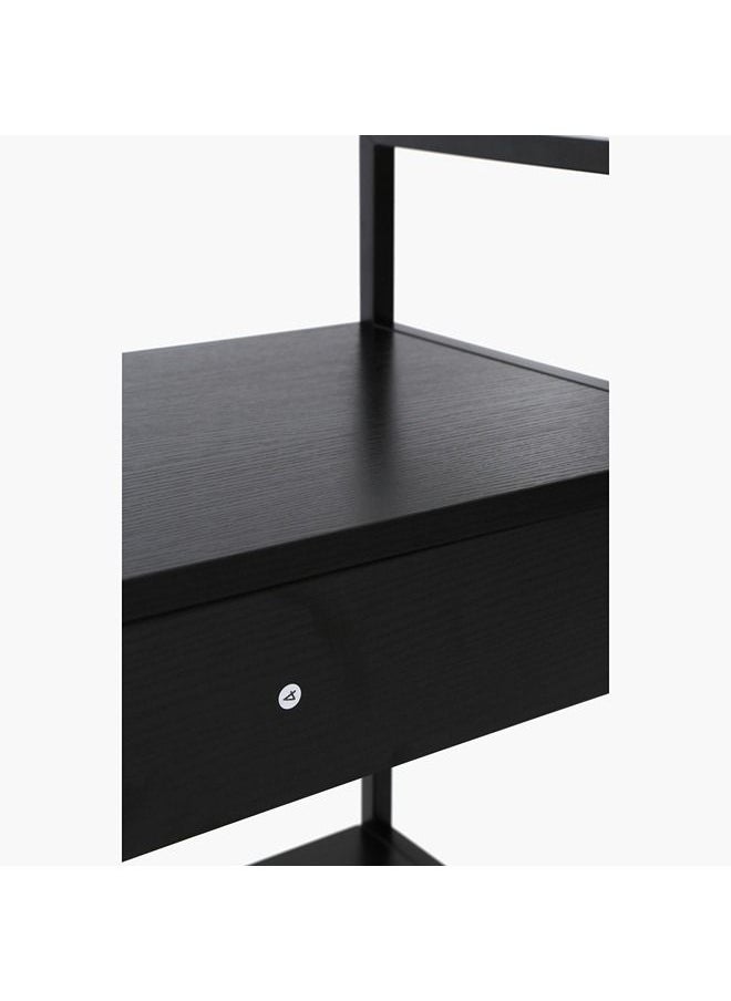 Home Box - Monty 3-Tier Multipurpose Shelving Unit 32x95x60 cm - Image 1