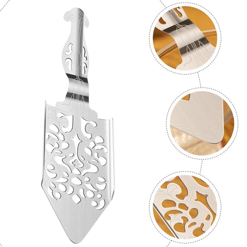 Stainless Steel Absinthe Spoon Dripper With Hollow Sugar Cube Cocktail Strainer Bar Tool - Image 4