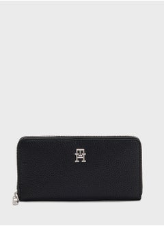 Emblem Large Zip Around Wallet