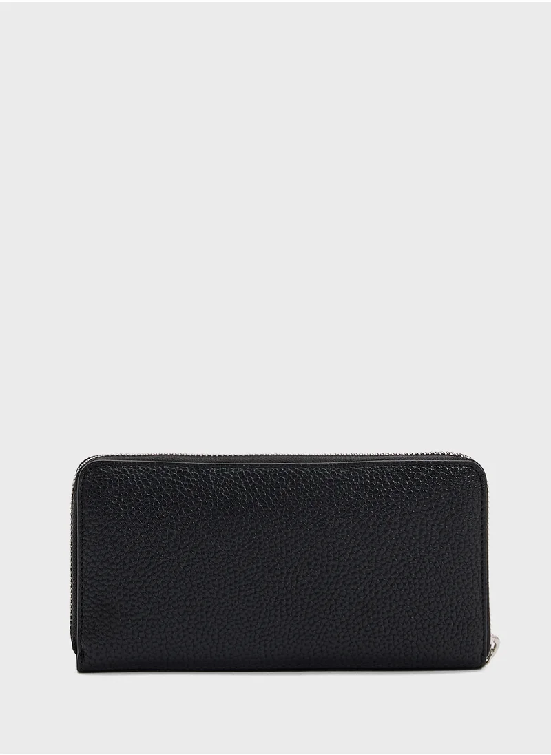 تومي هيلفيغر Emblem Large Zip Around Wallet