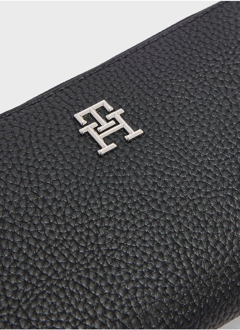 TOMMY HILFIGER Emblem Large Zip Around Wallet  - Image 4