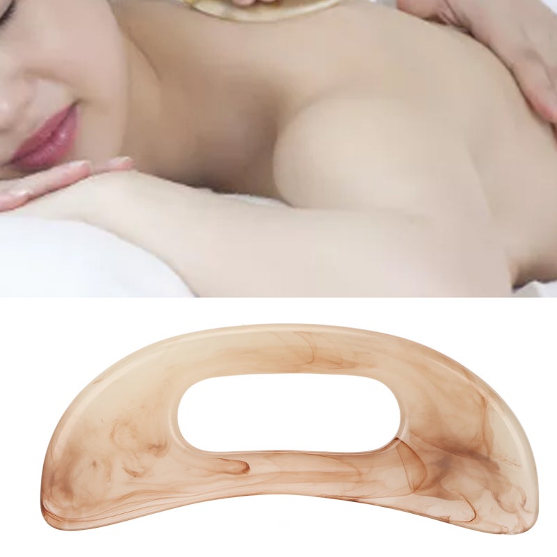 Gua Sha Massage Tool Men Women Muscle Scraping Board Lymphatic Drainage Massager for Shoulder Neck - Image 1