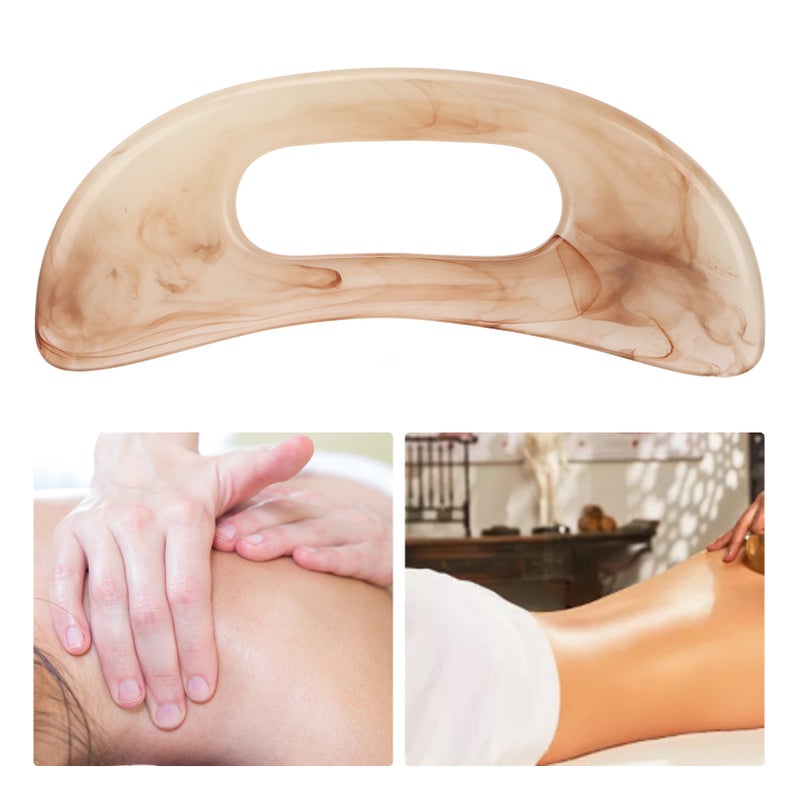 Gua Sha Massage Tool Men Women Muscle Scraping Board Lymphatic Drainage Massager for Shoulder Neck - Image 2