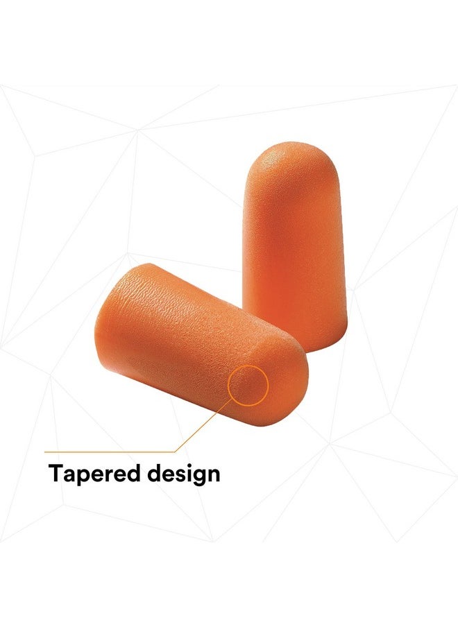 3M - 3M 1100 Ear Plug Un-Corded, Extra Soft, Reusable Earbuds Noise Cancellation, Soundproof Earplug Use For Underwater, Meditation, Study, Flight Travel, Sleeping, Sound Block Up To 29 Db (Pack of 10) - Image 1