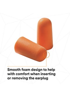 3M 3M 1100 Ear Plug Un-Corded, Extra Soft, Reusable Earbuds Noise Cancellation, Soundproof Earplug Use For Underwater, Meditation, Study, Flight Travel, Sleeping, Sound Block Up To 29 Db (Pack of 10)  - Image 3