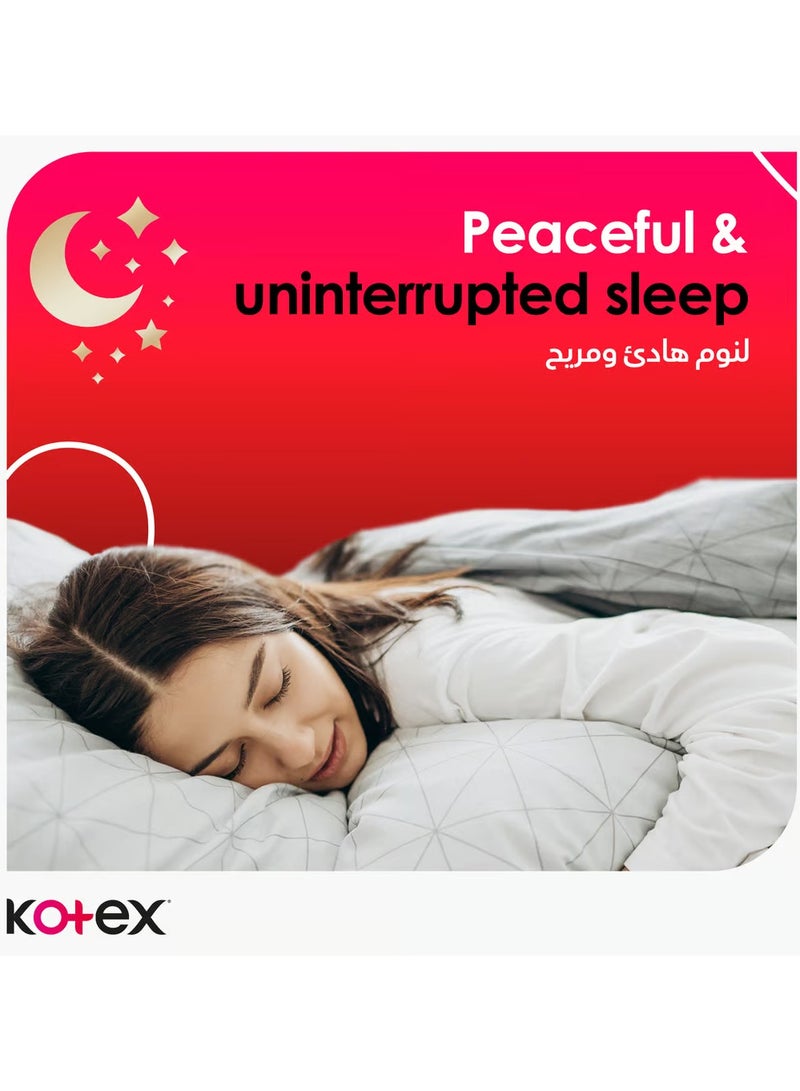 كوتكس فوط صحية ليلية سميكة، 24 فوطة - Image 3