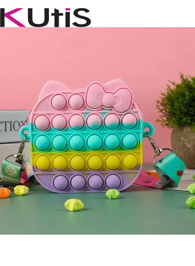 كوتيس حقيبة مربعة بوب بوب برسومات كرتونية برسومات كرتونية متعدد الألوان - Image 2