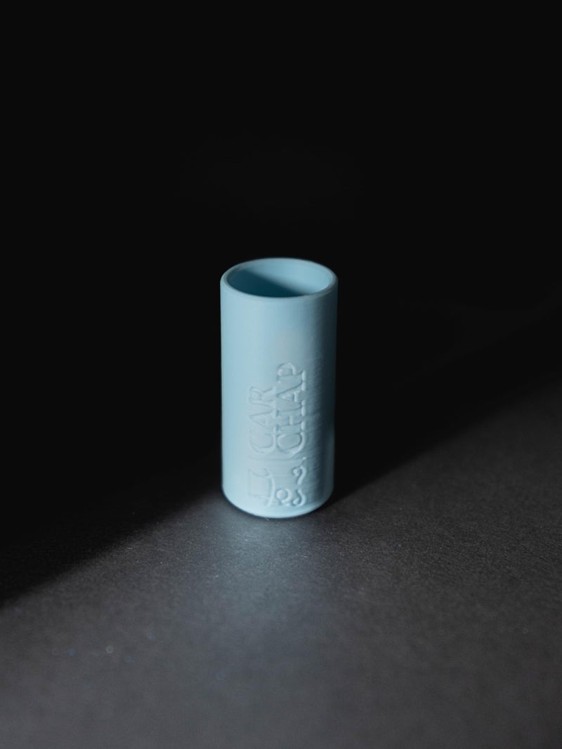 Car Chap Carchap Lip Balm Holder [The Original]  Chapstick Holder For Car  Mess Free In Heat. Featured In Car And Driver. Usa Made  Patent Pending. Interior Accessories For Women And Men [Blue] - Image 2