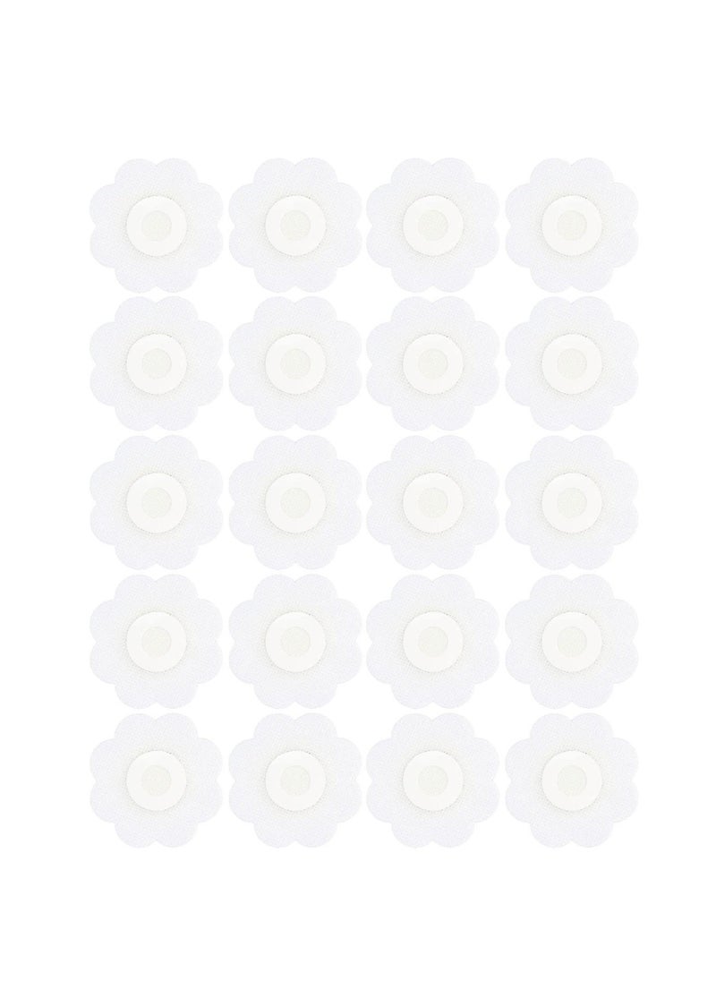 Generic 20Pcs Heating Moxa Stickers, Moxibution Patches for Neck, Shoulder, Back, Waist, Hand, Feet, Joint Pain Reduce, Enhance Circulation, Used with Moxibustion Device  - Image 1