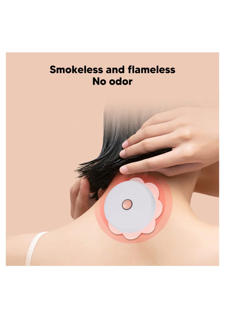 Generic 20Pcs Heating Moxa Stickers, Moxibution Patches for Neck, Shoulder, Back, Waist, Hand, Feet, Joint Pain Reduce, Enhance Circulation, Used with Moxibustion Device  - Image 2