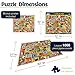 White Mountain 1000 Piece Jigsaw Puzzle Retro Phrases Collage Puzzles with Large Pieces for Adults and Family 24x30 Slang We Used - Image 4