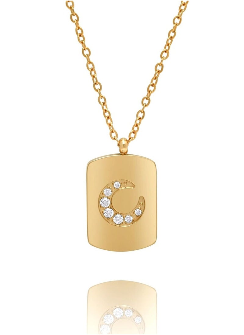 Clé de Lune Shining Moon Necklace  - Image 1