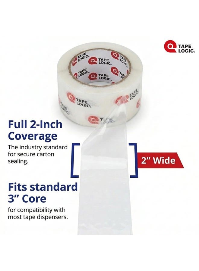 Tape Logic Aviditi Tape Logic 2 Inch x 110 Yard 2.6 Mil Clear, Heavy Duty Acrylic Packing Tape, 36 Pack, Perfect for Packing, Shipping, Moving, Home and Office - Image 2
