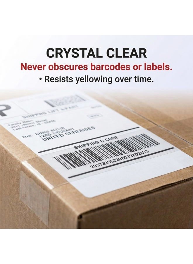 Tape Logic Aviditi Tape Logic 2 Inch x 110 Yard 2.6 Mil Clear, Heavy Duty Acrylic Packing Tape, 36 Pack, Perfect for Packing, Shipping, Moving, Home and Office - Image 5