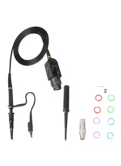 Oscilloscope Passive Probe, 1pcs 500Mhz Oscilloscope Scope Test Probe Clip BNC P6500 10X Black