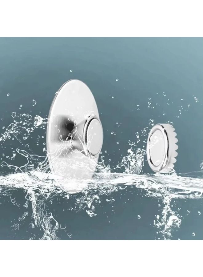 3 قطع حامل صابون مغناطيسي من الفولاذ المقاوم للصدأ مثبت على الحائط مع كؤوس شفط للحمام - Image 5