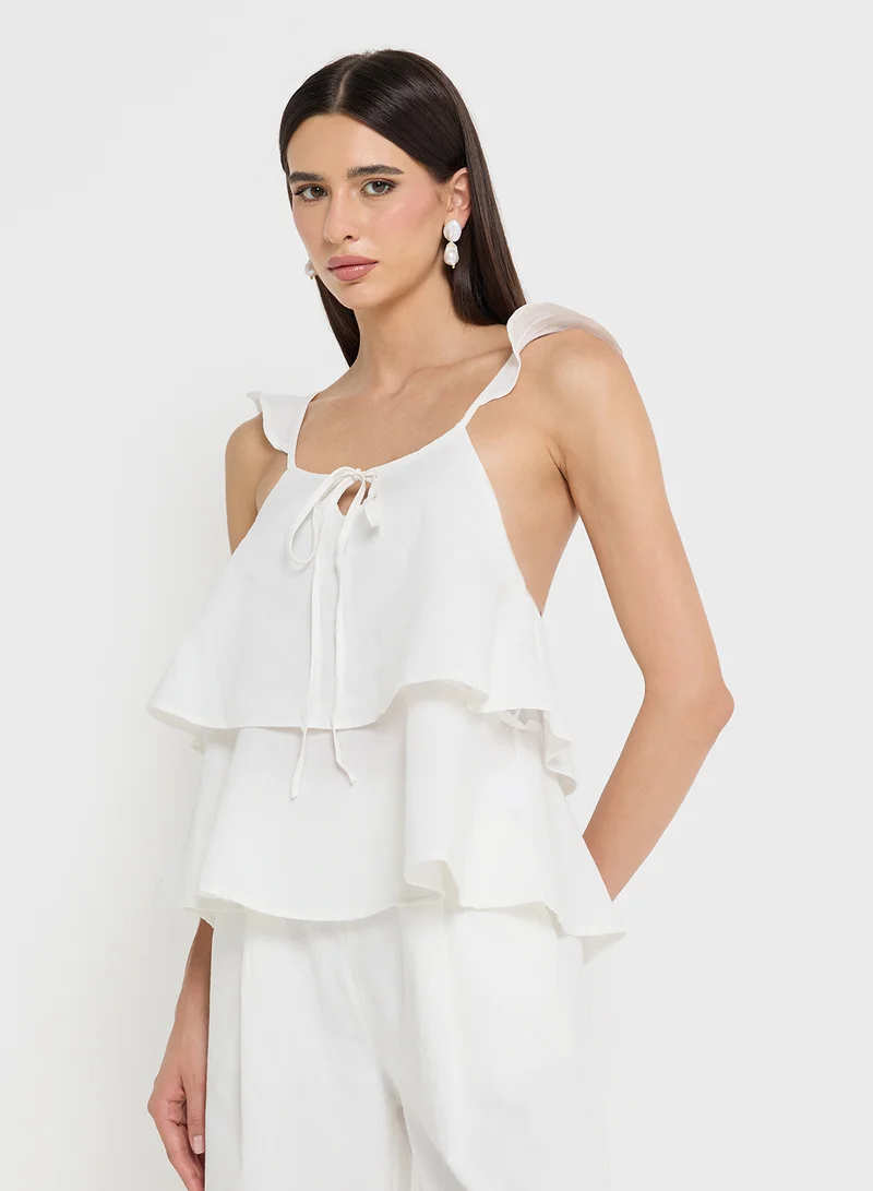 ELLA Tiered Top &amp; Pant Set