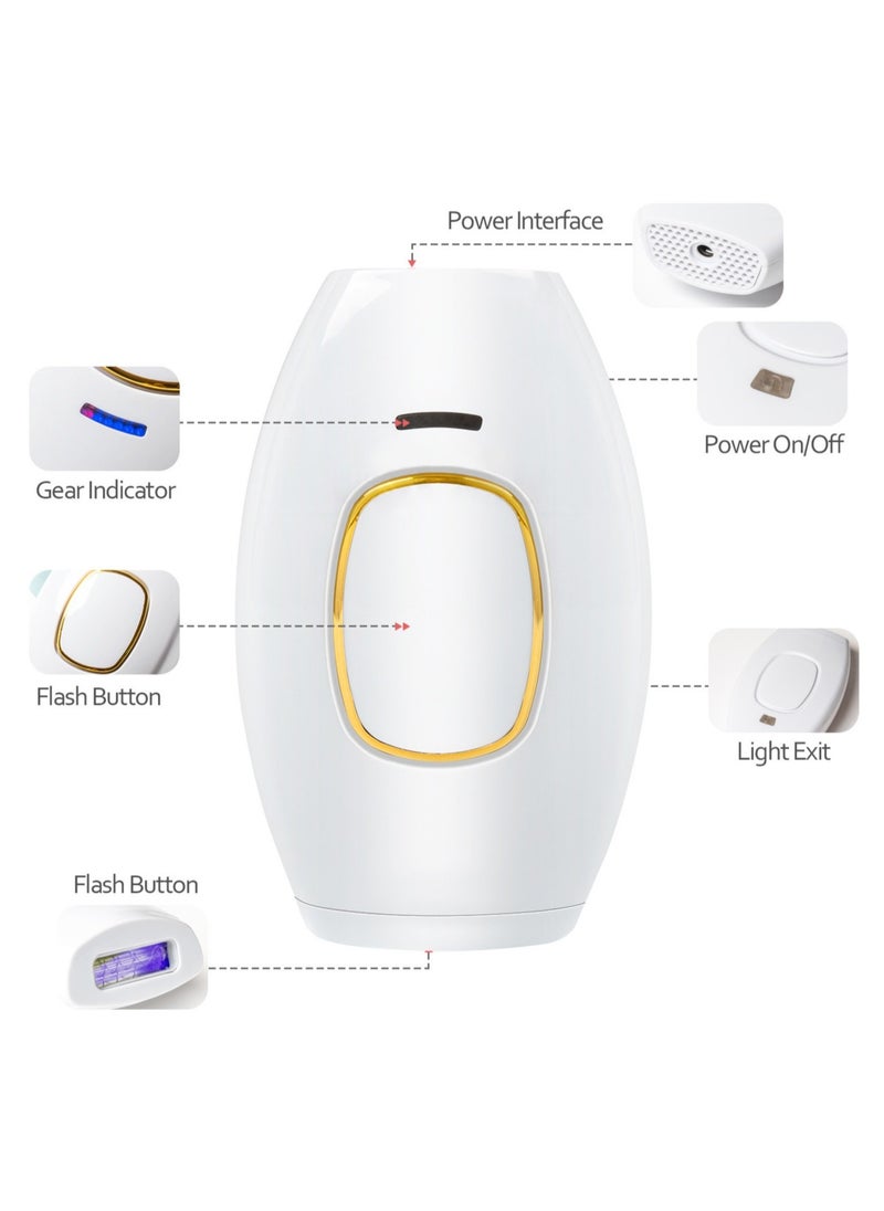 EVEREEN - Laser Hair Removal IPL Epilators Device 500000 Flashes Epilators Hair Removal Machine Women Shaving Home Use Painless Body Shaver (Black) - Image 1