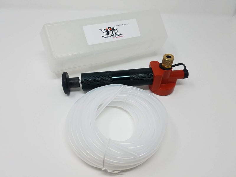 Under My Hood Oil Analysis Premier Sample Pump with Storage Case and 25' of LDPE Tubing - Image 5