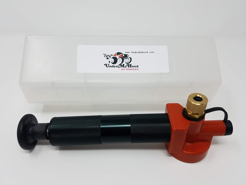 Under My Hood Oil Analysis Premier Sample Pump with Storage Case and 25' of LDPE Tubing - Image 2