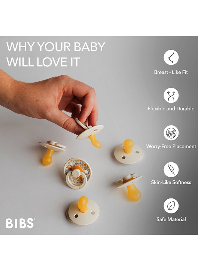 بيبس مجموعة صندوق تجربة الطفل، لهايات أطفال، بشرة حساسة، ناعمة، مرنة، للأطفال حتى  أشهر، خالية من البيسفينول أ، عبوة من  لهايات، مقاس ، لون بلش - Image 5