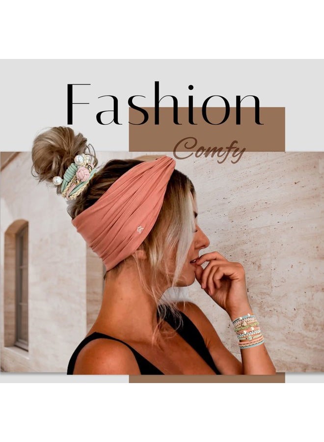 TENGYES Hair Ties for Women Girls, 20 Pcs Boho Dual-Use Bracelets and Hair Tie for Thick Hair/Pony Tails, No Damage No Crease Elastics Hair Rubber Bands Ponytail Holders (Adorable)  - Image 5