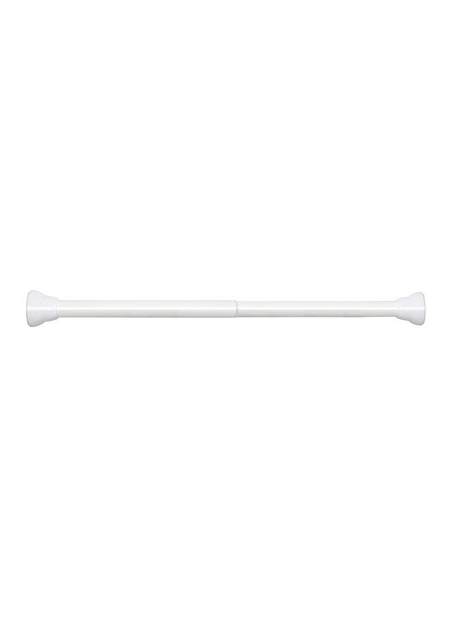 Non-Slip Spring Tension Curtain Rod 20 to 32 Inch Expandable Curtain Rod No Drilling No Rust Bath Closet Hanging Pole for Windows or Shower Bathroom - Image 2
