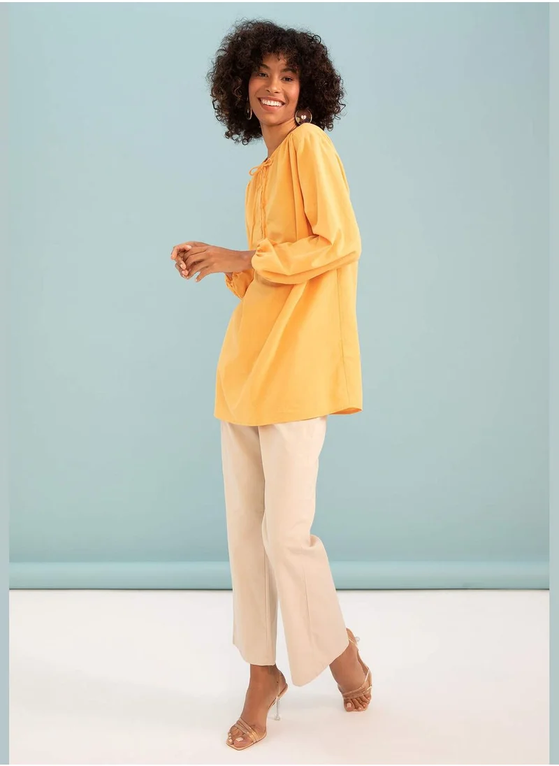 ديفاكتو Woman Regular Fit Woven Trousers