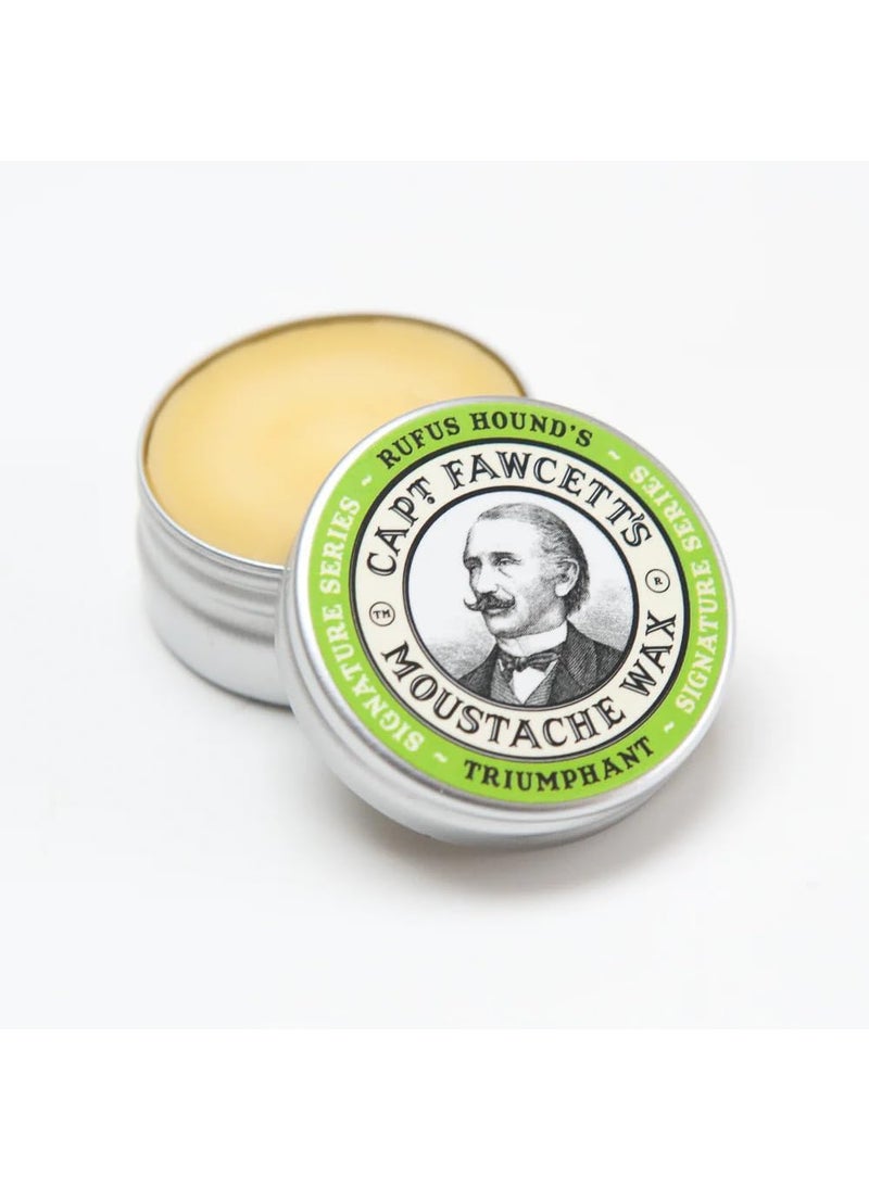 CAPTAIN FAWCETT - CAPTAIN FAWCETT Rufus Hounds Triumphant Mustache Wax 05oz - Image 1