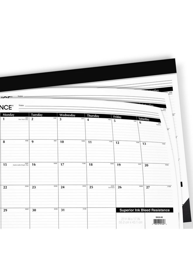 AT-A-GLANCE 2025 Desk Calendar, Monthly, Desk Pad, 21-3/4" X 17", Standard (Sk220025) - Image 4