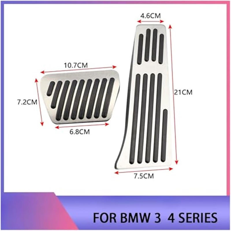 Vuzmode Car Pedal Cover for BMW 3 4 Series - Image 2