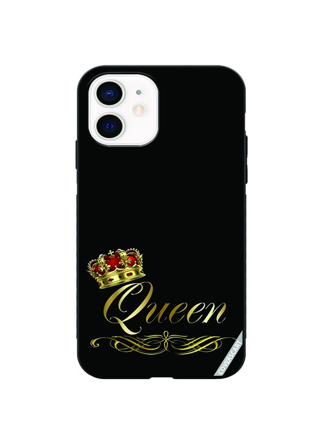 COVERSCART Protective Case Cover For Apple iPhone 11 Queen Design Black - Image 1