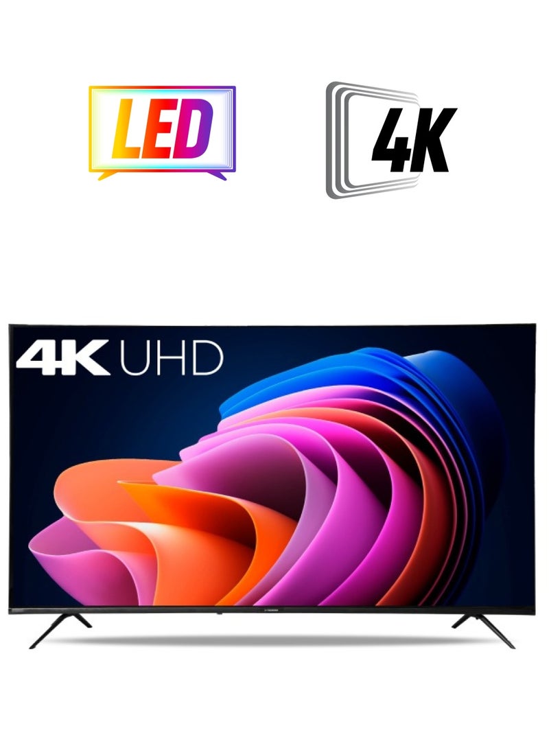 توشيرو تلفزيون توشيرو الذكي 75 بوصة بدقة 4K UHD مع نظام تشغيل WebOS مع جهاز تحكم سحري، واي فاي مدمج، تطبيقات ذكية، موديل 2024 - TRO75MEU4STN  - Image 1