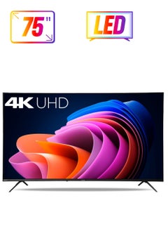 Toshiro Toshiro 75 Inch 4K UHD Smart TV with WebOS Operating System with Magic Remote, Built-in Wi-Fi, Smart Apps, 2024 Model - TRO75MEU4STN  - Image 1